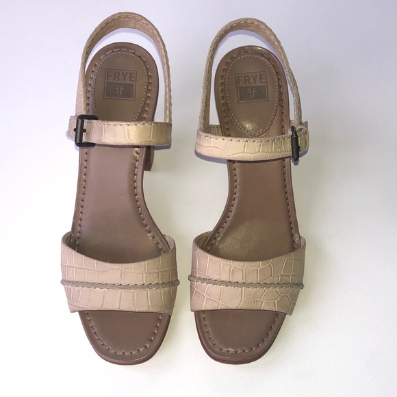 FRYE Portia block heel sandals Size 9 - Picture 4 of 12